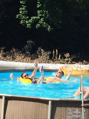 Customer photo review of 4-In-1 Ultimate Water Lounger