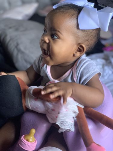 Customer photo review of Personalized Leyadoll (Strawberry) with Gift Bag - 2 Skin Tones
