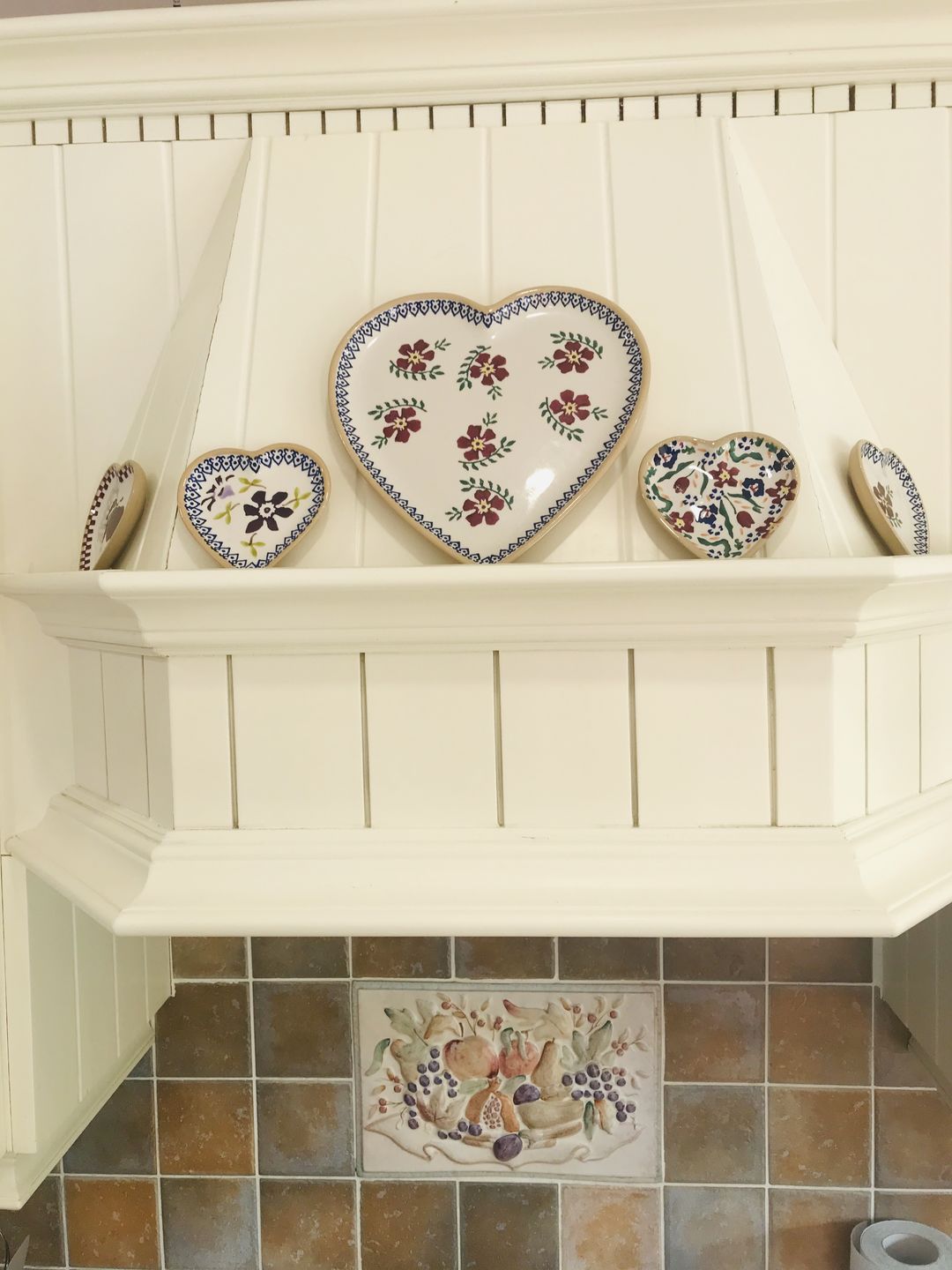 Customer photo review of Tiny Heart Plate Wild Flower Meadow