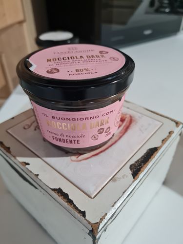 Customer photo review of 1 vaso Crema di Nocciole Piemonte IGP delle Langhe 200g