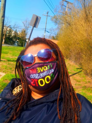 Customer photo review of Apple Cider Vinegar Shampoo |  8 oz