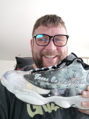 Customer photo review of Custom Retro Sneaker