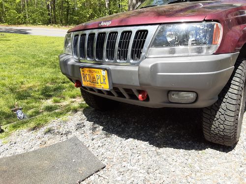 Customer photo review of Front Recovery Shackle Tab Kit - WJ/WK/XK