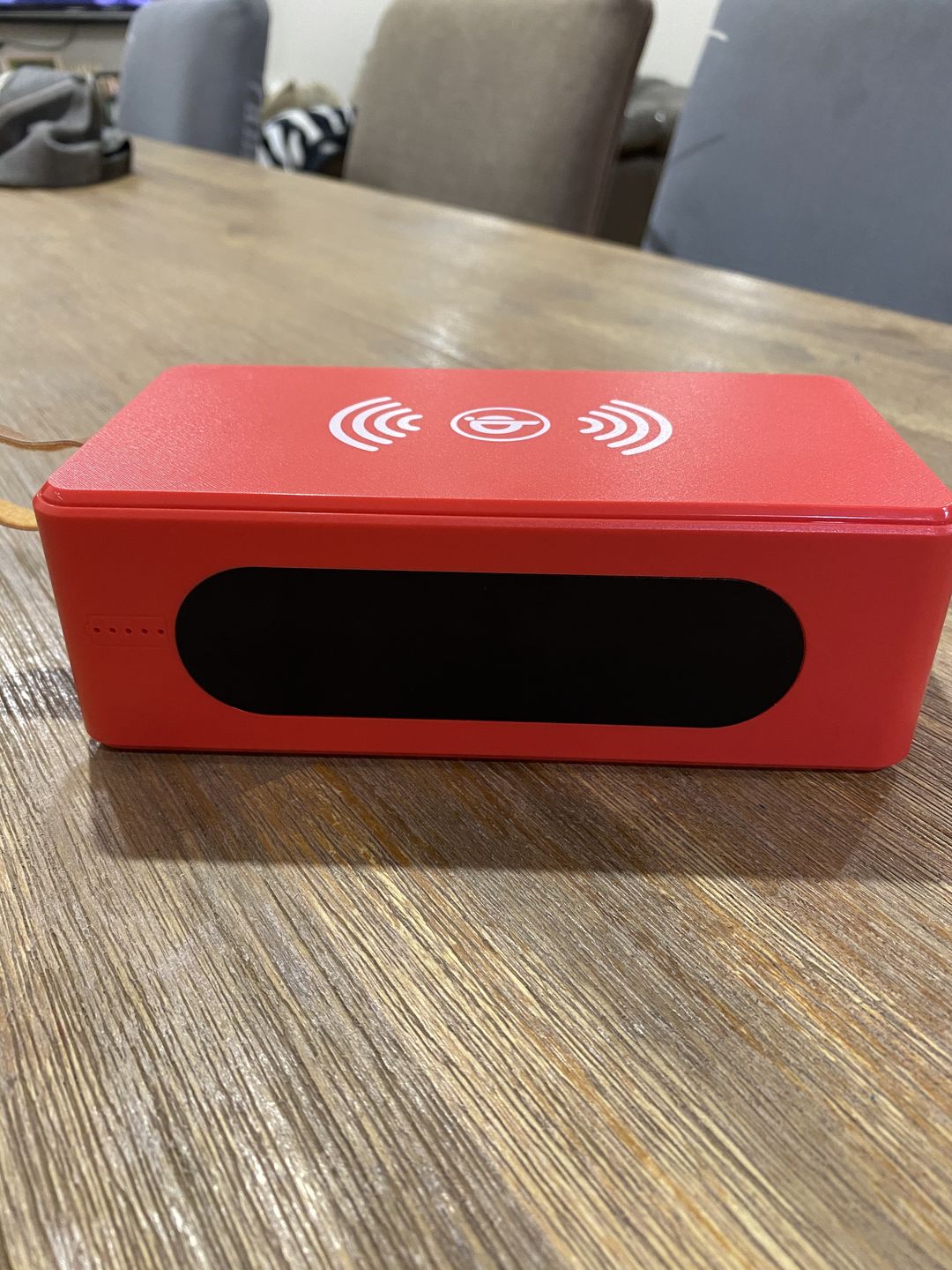 Customer photo review of Mega Wireless Waterproof Solar Powerbank 75,000 mAh