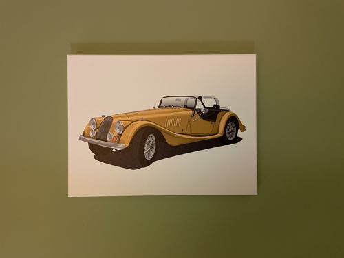Customer photo review of Custom Car Portrait