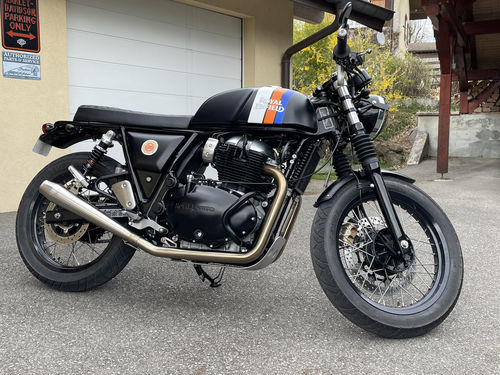 Customer photo review of Amortisseurs YSS TOPLINE Royal Enfield 650 CONTINENTAL GT / INTERCEPTOR