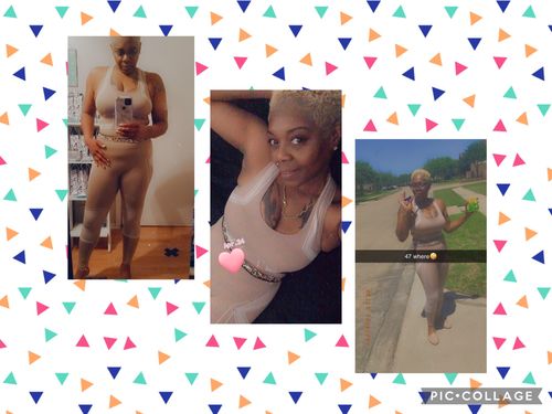 Customer photo review of Raneisha Seamless Two Tone Universal Set
