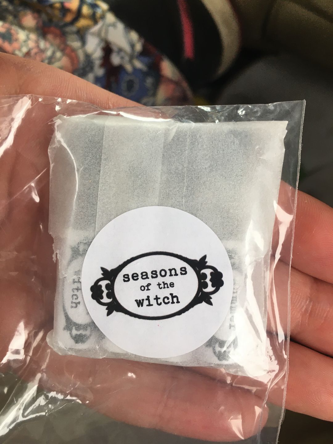 Customer photo review of The 4 Seasons of the Witch - Sample Set