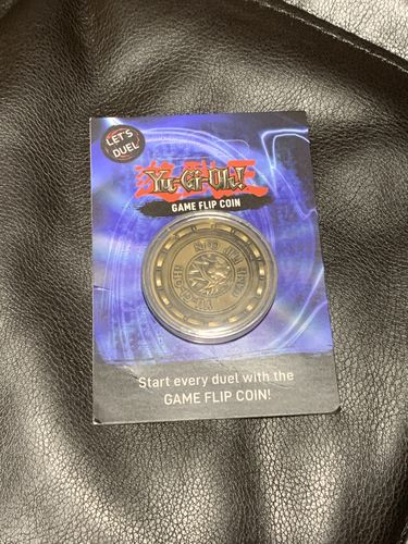 Customer photo review of Yu-Gi-Oh! Game Flip Coin