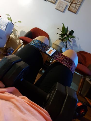 Customer photo review of Banda Elástica Print Happy