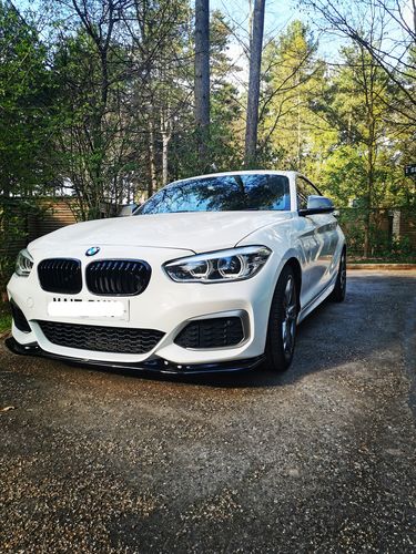 Customer photo review of Maxton Front Splitter V.3 BMW 1 F20/F21 M-Power Facelift In Gloss Black