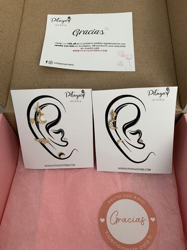 Customer photo review of Set de Galaxia con Zirconias