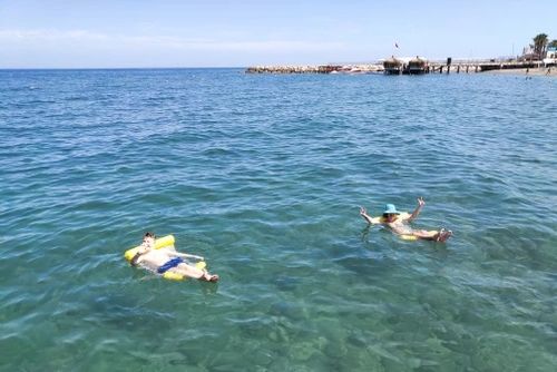 Customer photo review of 4-In-1 Ultimate Water Lounger