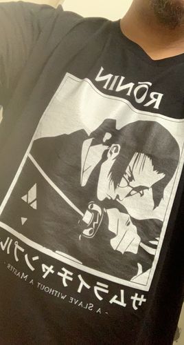 Customer photo review of Ronin Jin Tee