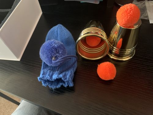 Customer photo review of TOMMY WONDER'S CUPS AND BALLS