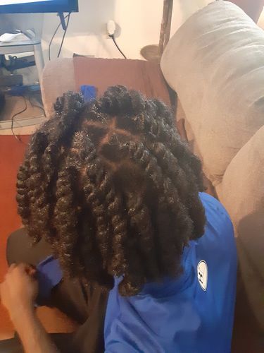 Customer photo review of Nae Nae's Hair Boost 9oz