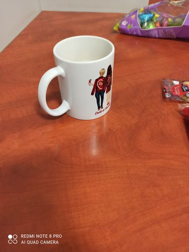 Customer photo review of MUG PERSONNALISÉ - TOI ET MOI - SŒUR