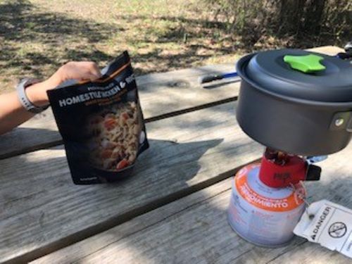 Customer photo review of Homestyle Chicken & Rice