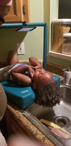 Customer photo review of Shampoo Mat Mini
