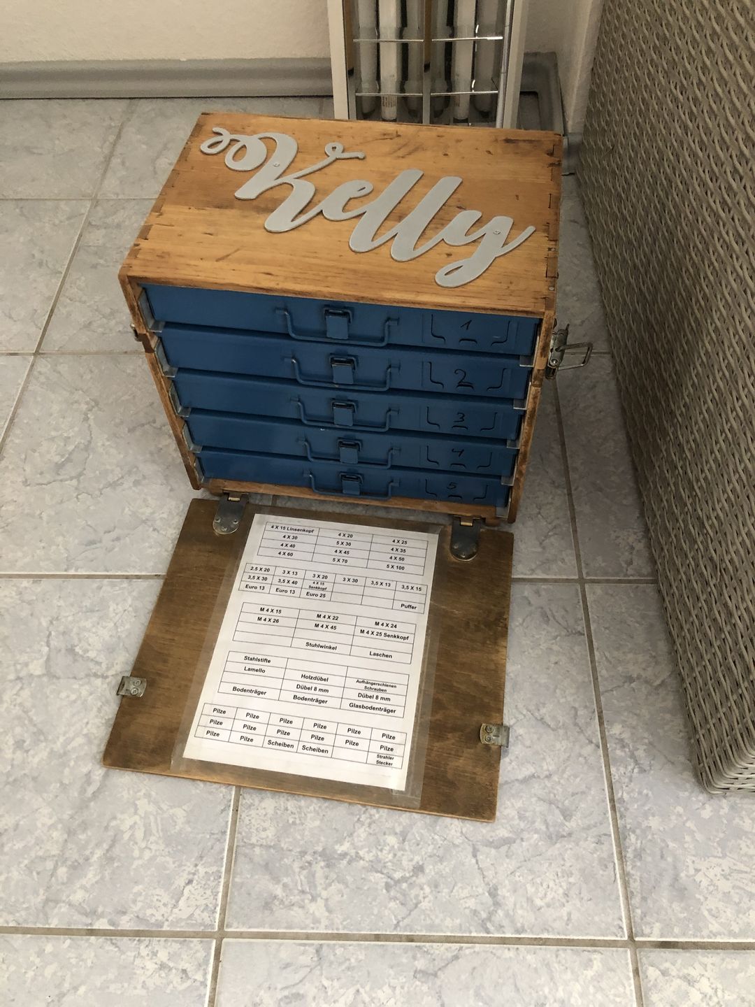 Customer photo review of Dein persönlicher Schriftzug