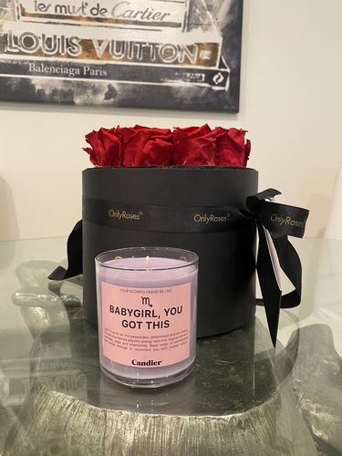 Customer photo review of SCORPIO CANDLE