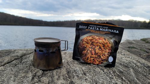 Customer photo review of Beef Pasta Marinara
