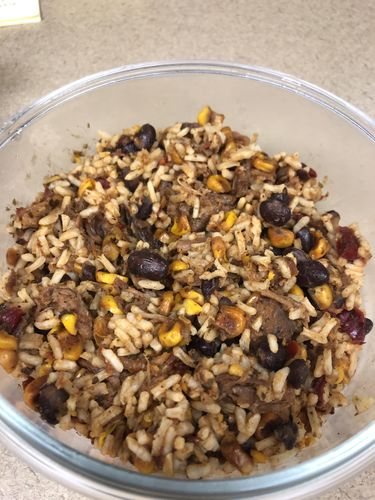 Customer photo review of Sweet Pork & Rice