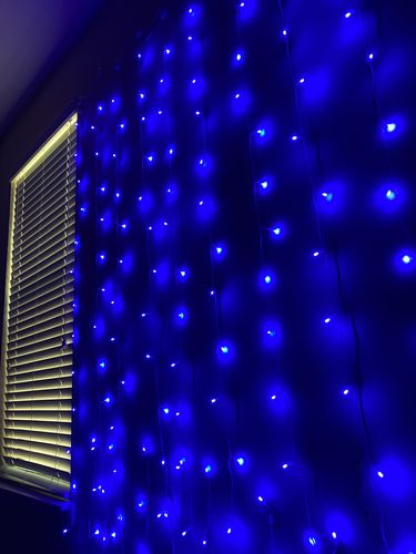 Customer photo review of DormVibes Color Changing Wall Lights