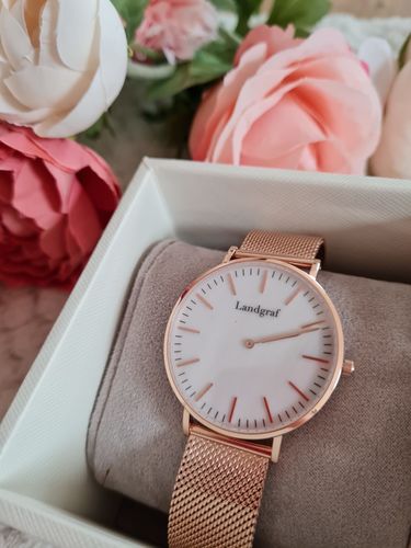 Customer photo review of Shell Dreams Edition Rosé Gold
