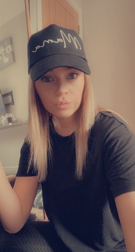 Customer photo review of Basics Mama Script Cap (MRK X)