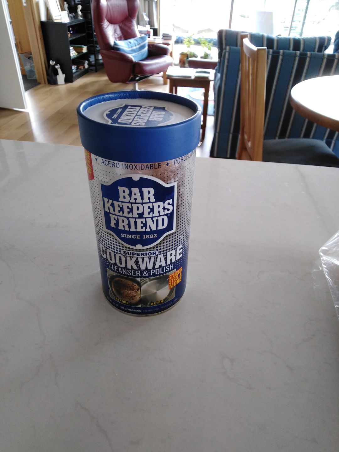 Customer photo review of Bar Keepers Friend Re-Usable Lid