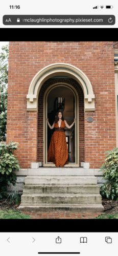 Customer photo review of African Print Deka Dress