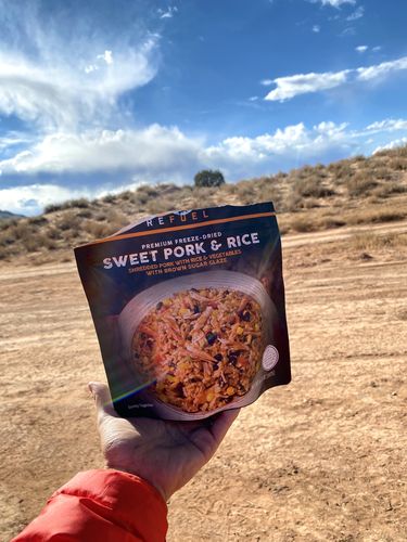 Customer photo review of Sweet Pork & Rice