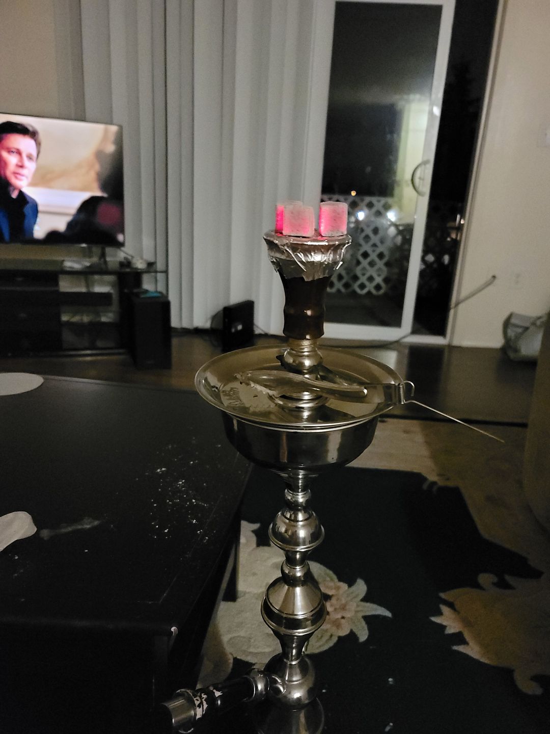 Customer photo review of Egyptian Clay Hookah Bowl