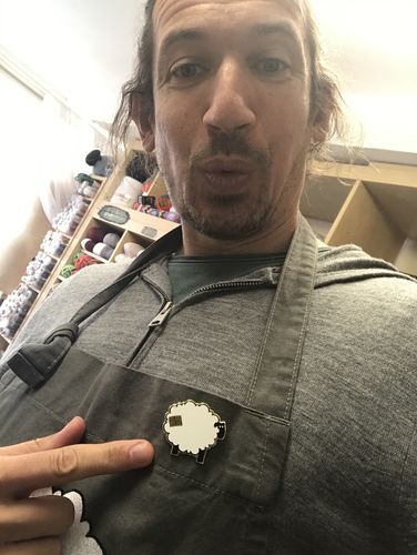 Customer photo review of Custom Enamel Pins