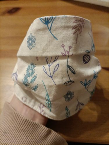 Customer photo review of Cotton Reusable Face Masks