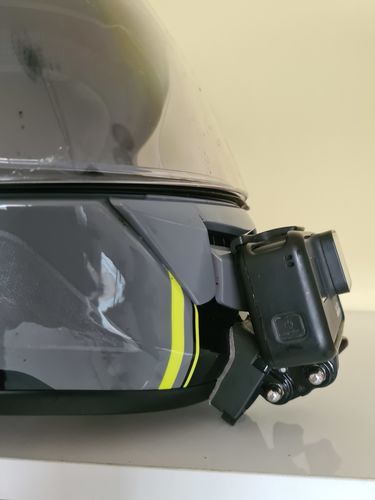 Customer photo review of Shoei GT-AIR Camera Mount