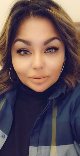 Customer photo review of 3-Tone Grey Contact Lenses