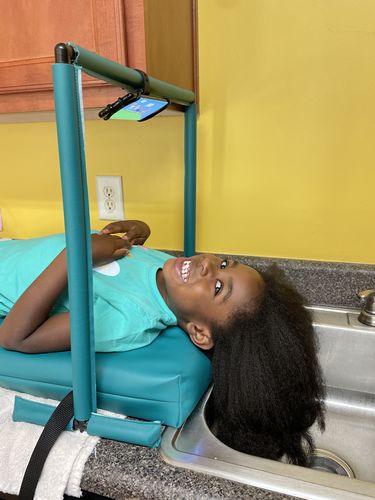 Customer photo review of Shampoo Mat Deluxe