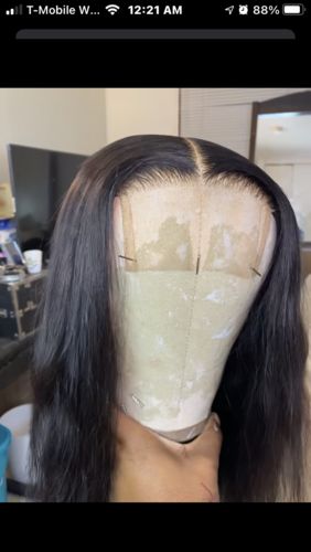 Customer photo review of Brooklyn Hair 9A Body Wave 4x4 Transparent (HD) Lace Closure