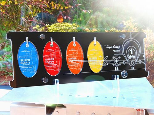 Customer photo review of ©TAGDISPLAYsystem - #TDS_solidGuppy - Frame for Planetags® "Super Guppy" Solid colors