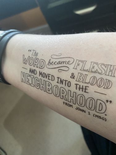 Customer photo review of Word Became Flesh