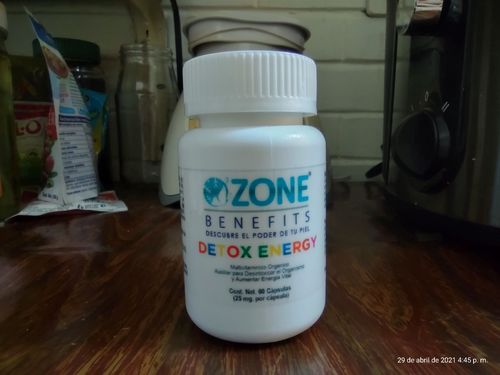 Customer photo review of DETOX ENERGY - Multivitaminico Orgánico - 60 capsulas (25 mg x por capsula)