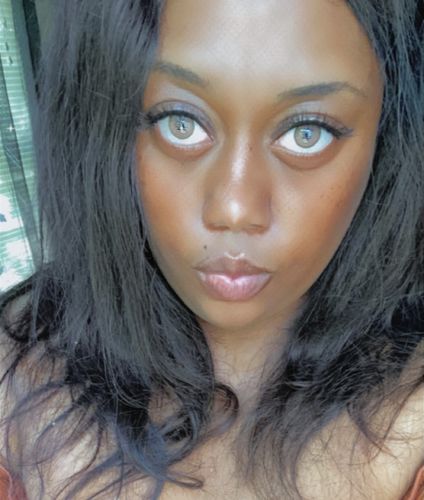 Customer photo review of SL29 Brown Contact Lenses(12 months wear)
