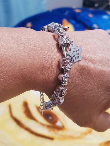 Customer photo review of No Longer by my Side Bracelet