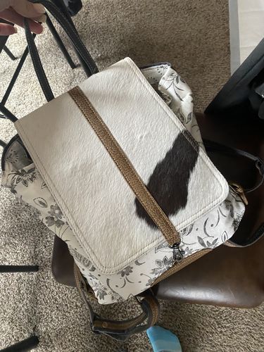 Customer photo review of Milk It Cow Print Shoes