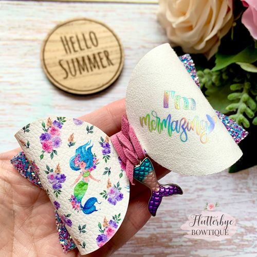 Cherrie G. review of Bow Box® April Mermazing Exclusive Monthly Bow Makers Fabric Subscription Box image 1 out of 1