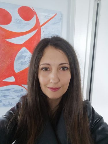 Customer photo review of Hidrocor AMBAR Brown Prescription Colored Contact Lenses