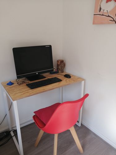 Customer photo review of Escritorio para computador MIMA 90 x 50 Blanco