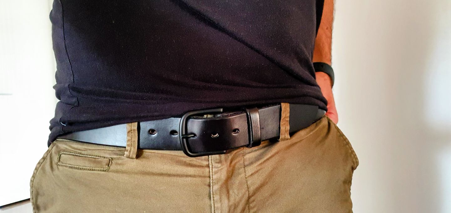 Customer photo review of The "Lights out" belt
